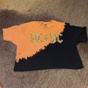 AC/DC Leopard Crop Top C-Life